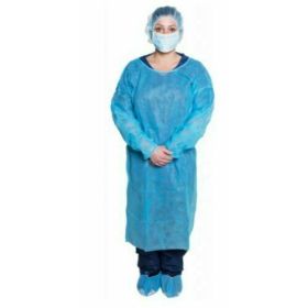 Isolation Gown Blue, 50/cs