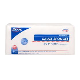 NS Gauze Sponge 4 X 4 12-Ply 100/bg