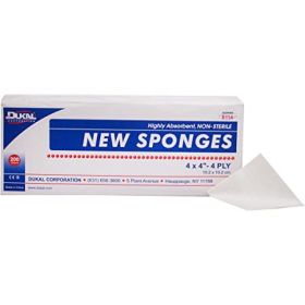 NS New Sponge 4 X 4 4-Ply 200/bg