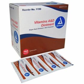 A & D Ointment, 5gm packets, box of 144