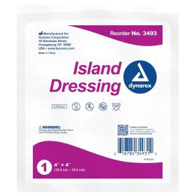 Island Dressing Sterile 4 x 4 25/box