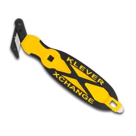 Klever X-Change Tape Cutter, Yellow