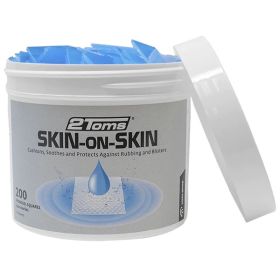 Skin-on-Skin, 1in Squares, 200 per jar
