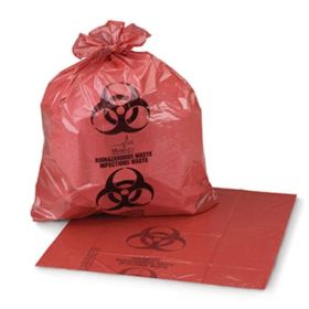 Biohazard waste bags, 1-3 gallon, 20 rl