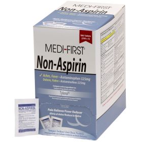 Medi-First Non-Aspirin 2's, 250pks/bx