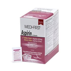 Medi-First Aspirin 325mg 2's 250pks/bx