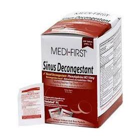 Medi-First Sinus Decongestant 1's 250/bx