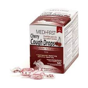 Medi-First Cherry Cough Drops 125/bx