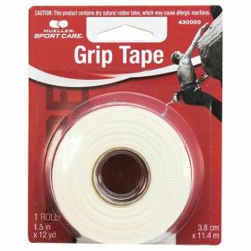 Grip Tape, White, 1.5" x 12.5 yd, 12/cs