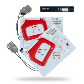 LIFEPAK CR Plus, Electrodes and Battery