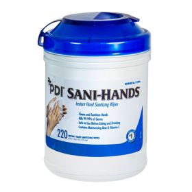 Sani-Hands Instant Wipes Lg 220/cn