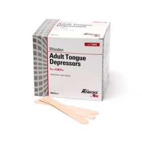 PA NS Adult Tongue Depressor 6in 500/bx