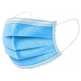 Disposable Face Mask, 3-ply, EA