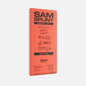 SAM Splint   9in X 4.25in Flat Orange