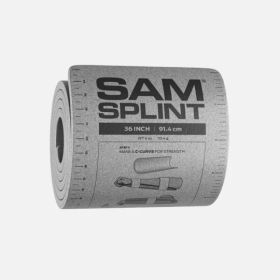 SAM Splint 36in X 4.25in Roll Charcoal