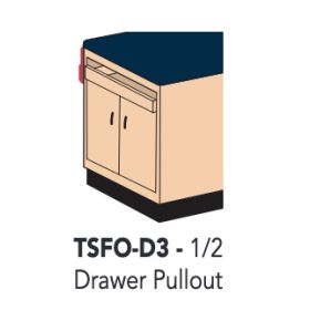 1/2 Drawer Pullout for Taping Modules