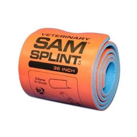 SAM Splint 18in X 4.25in Flat Orange