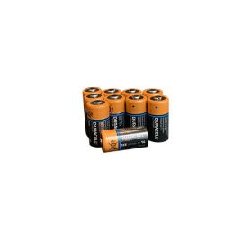 AED Plus CR123a Lithium Batteries 10/pk